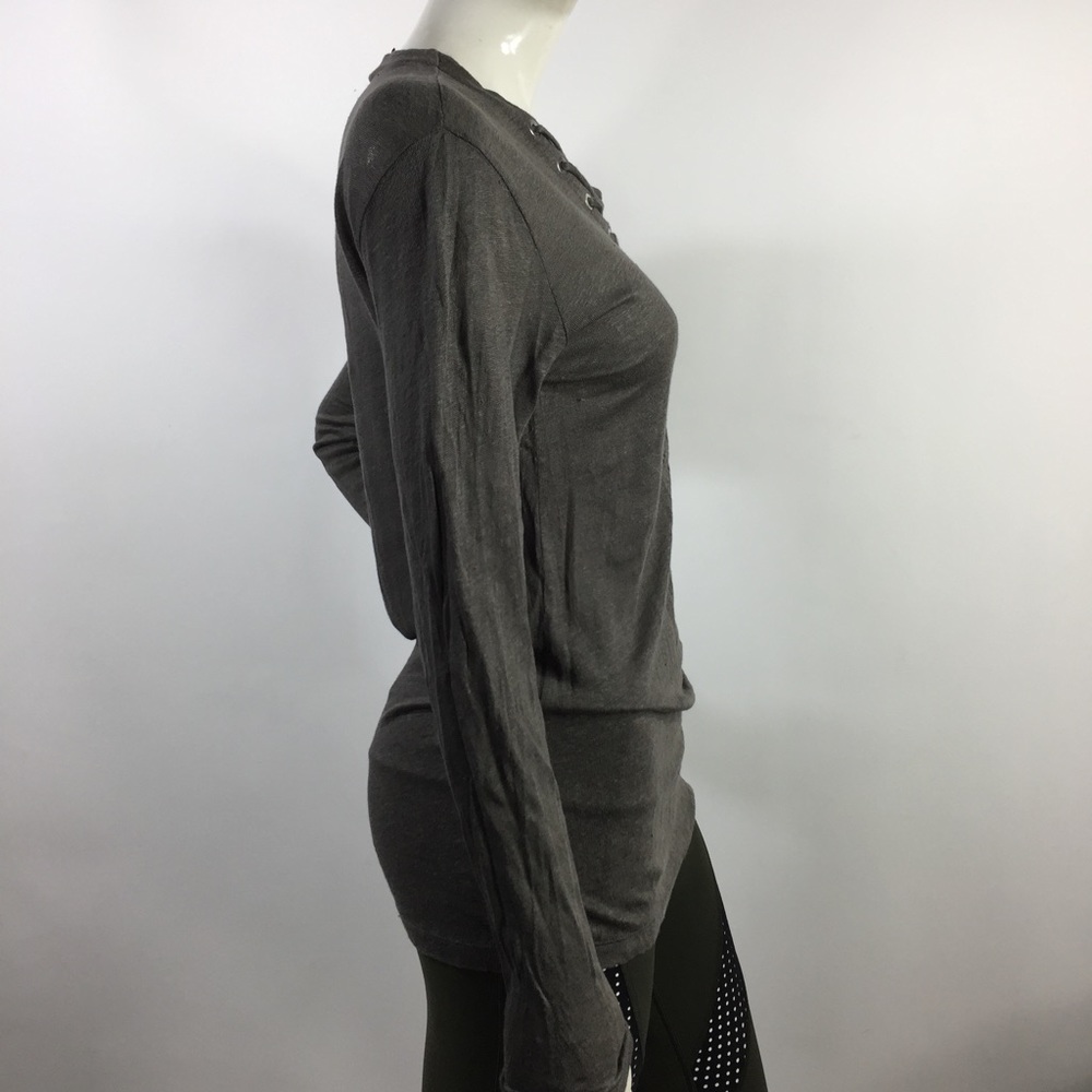 Iro Linen Long Sleeve Top XS - Picture 10 of 14